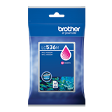 LC536 Brother LC536M Magenta Ink Cartridge, 900 pages